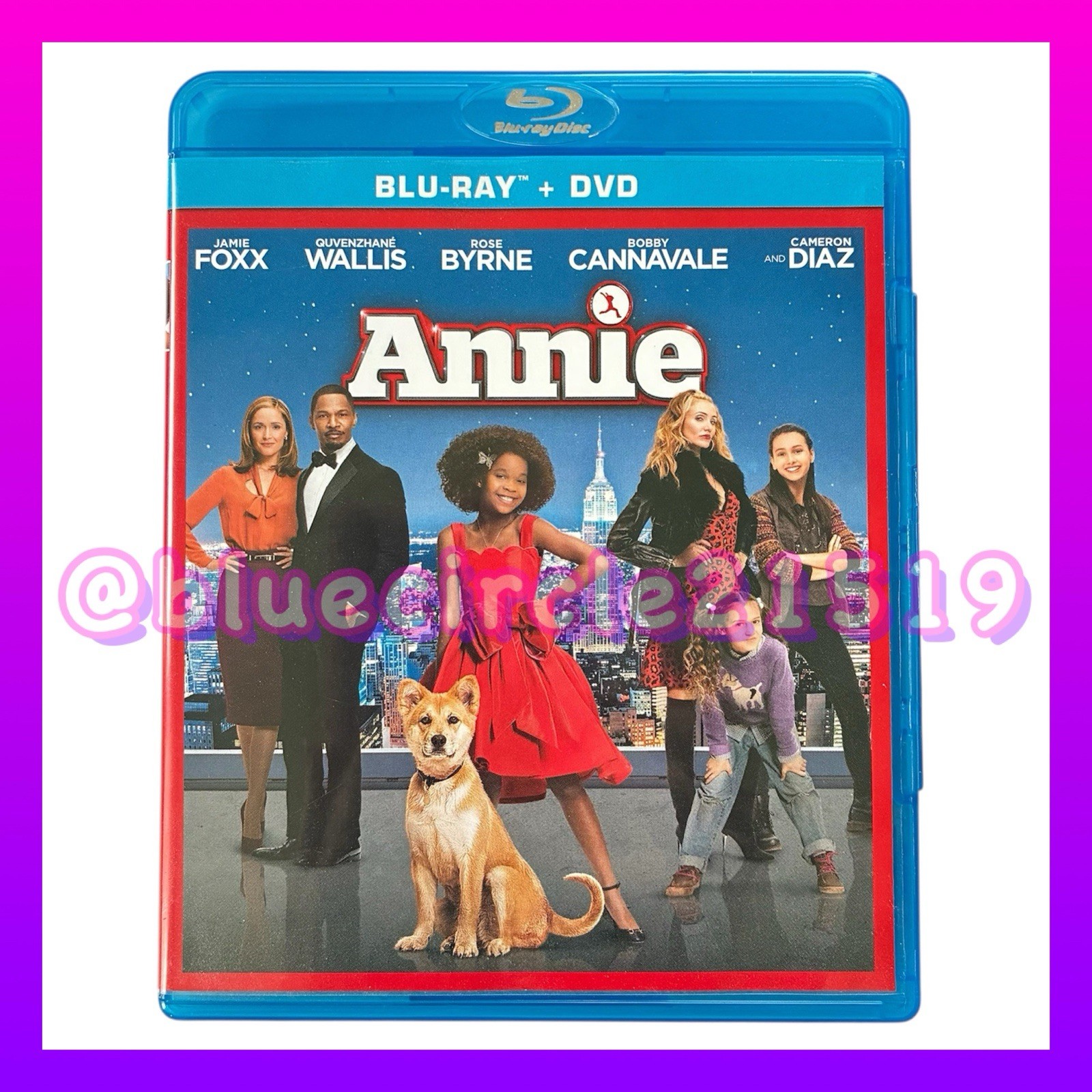 Annie Movie on Blu-ray + DVD (2014)