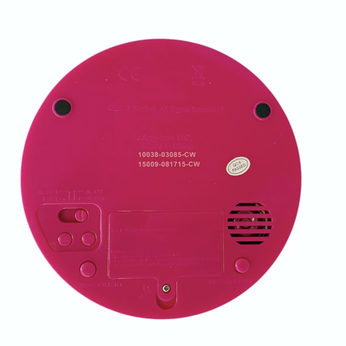 Barbie Geo Pop Digital Alarm Clock with Drawer - photo 2