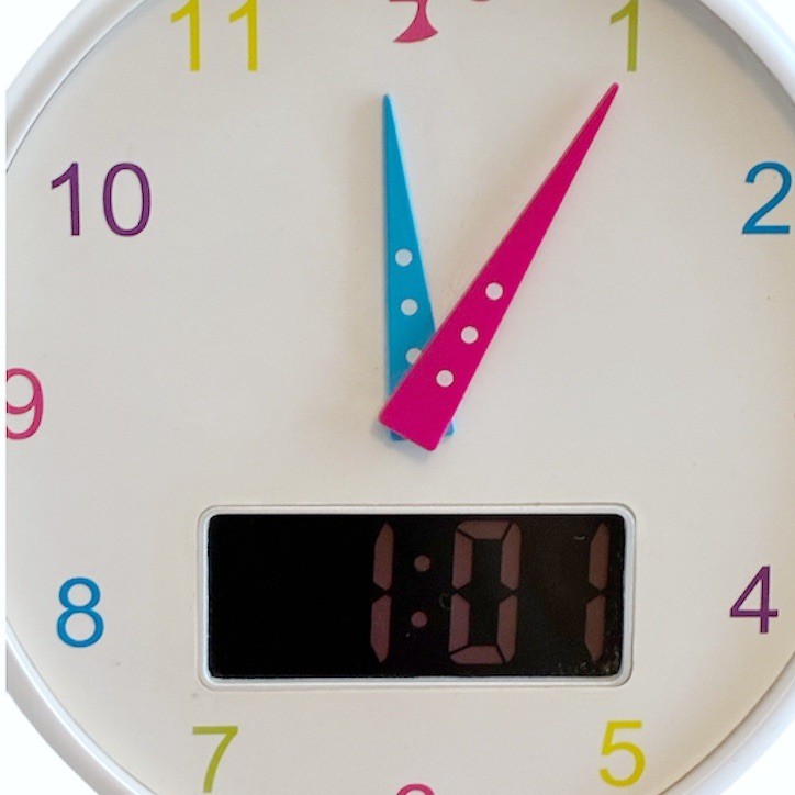 Barbie Geo Pop Digital Alarm Clock with Drawer - photo 5