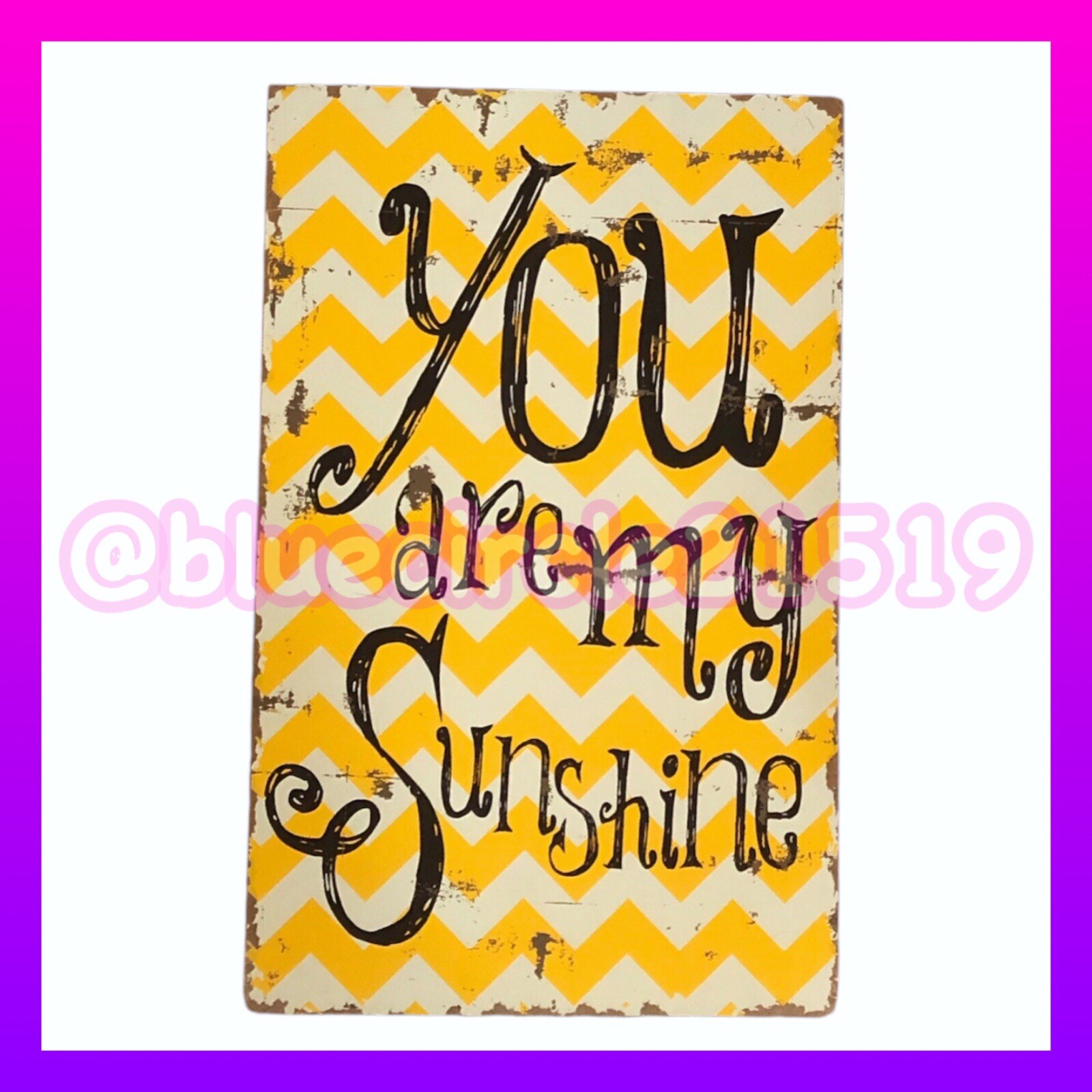 You Are My Sunshine Rustic Wall Hanging