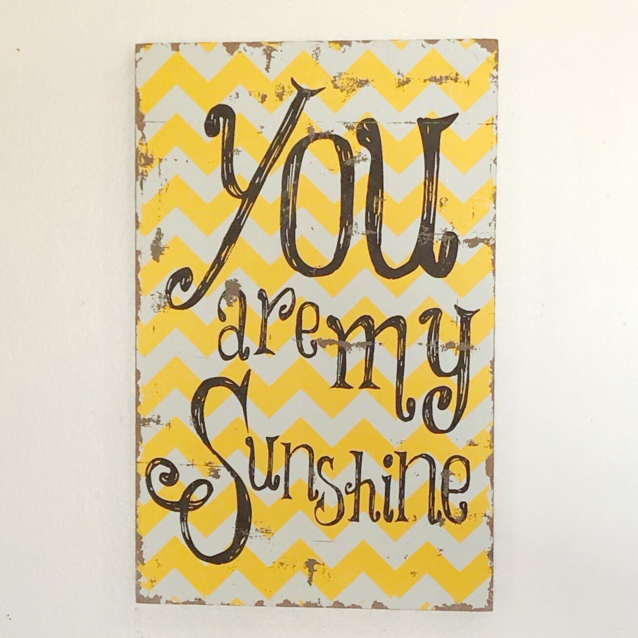 You Are My Sunshine Rustic Wall Hanging - photo 2