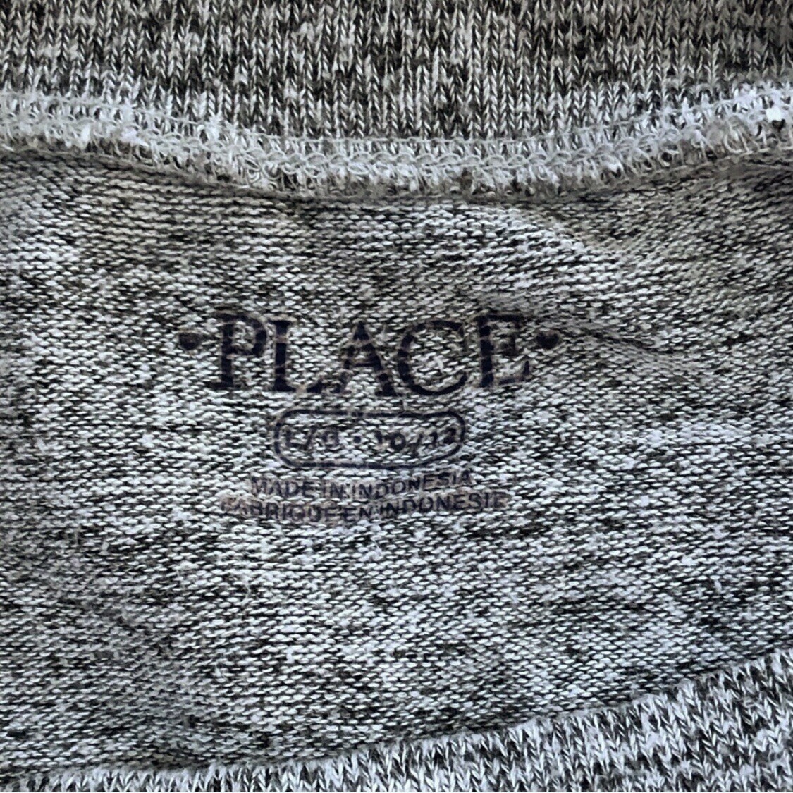 The Children's Place Gray Crew Neck Sweater Top Twist Front Long - photo 5