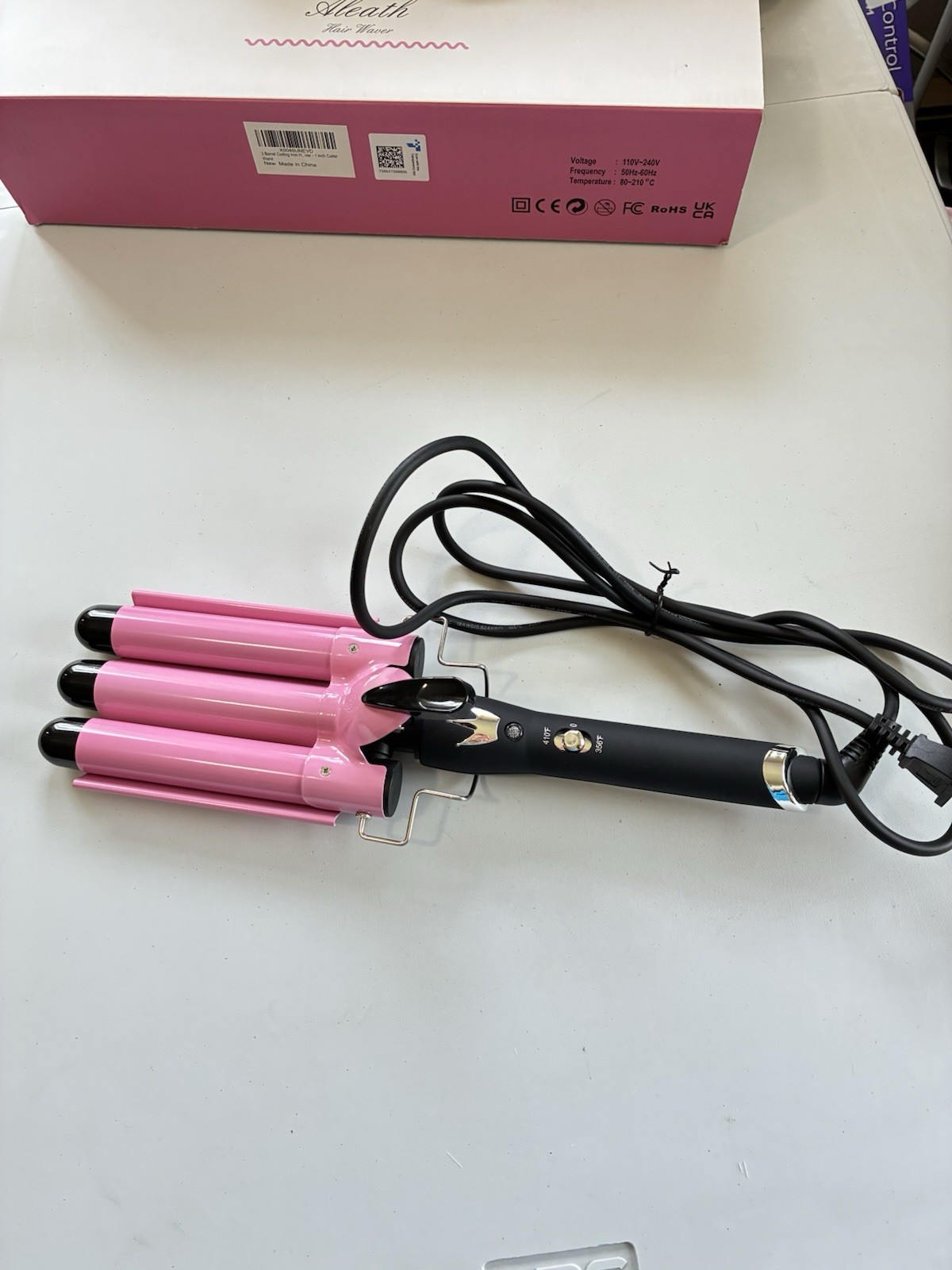 Aleath 3 Barrel Curling Iron - photo 3
