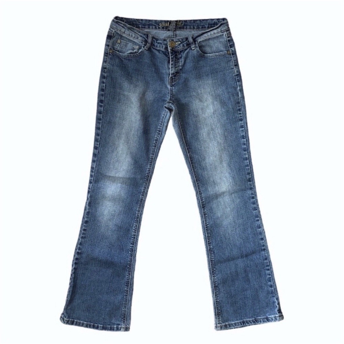 Southpole Blue Denim Jeans with Detailed Back Pockets •Size 9 - photo 3