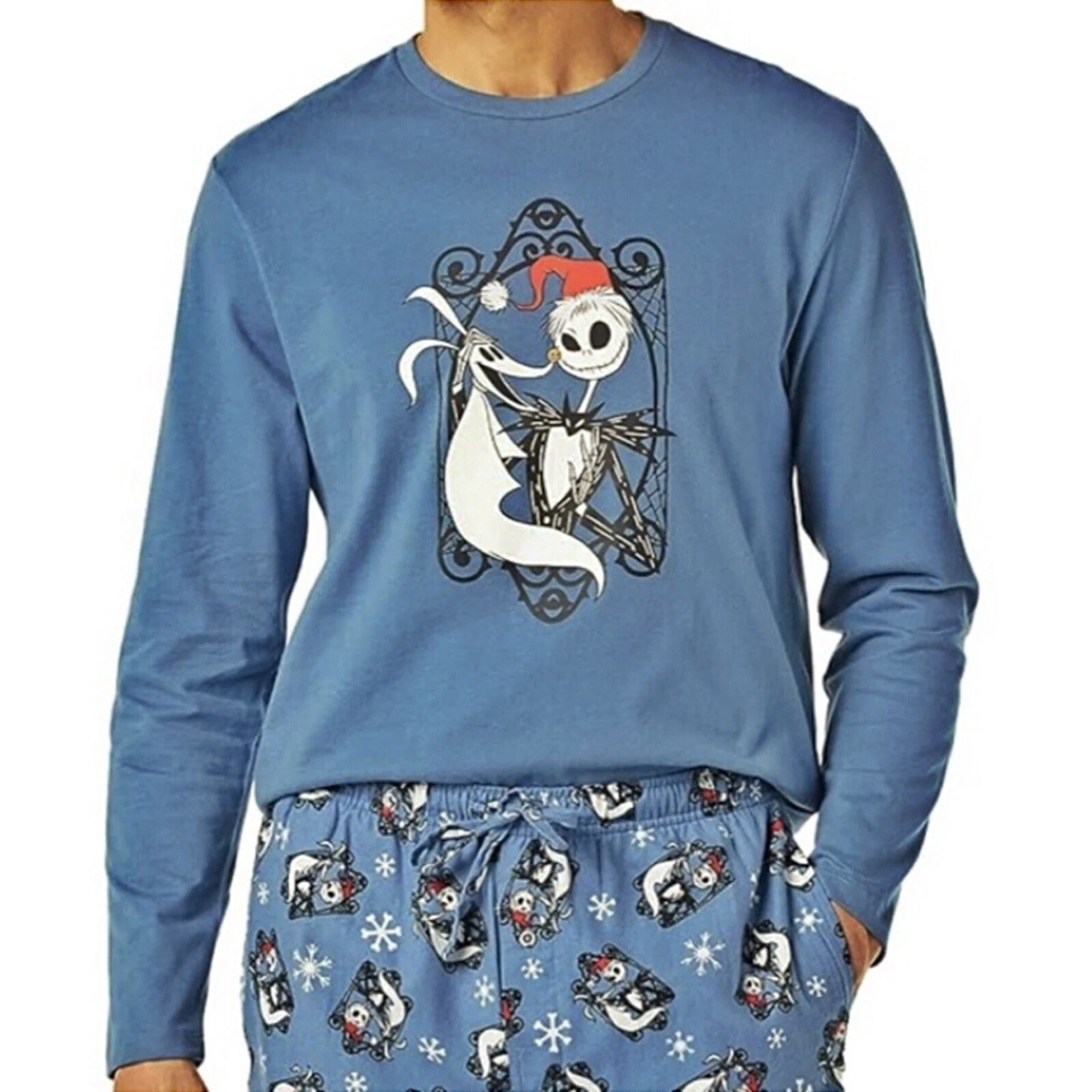 Disney Nightmare Before Christmas Pajama Shirt L - photo 2