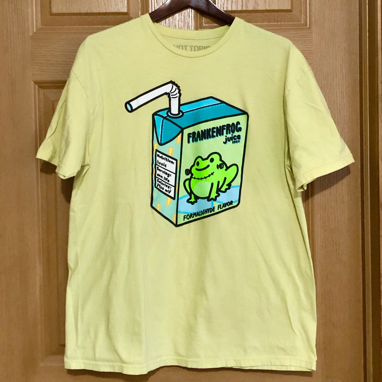Frankenfrog Juice T-Shirt by SpookyDoodleClub • Size XL - photo 2