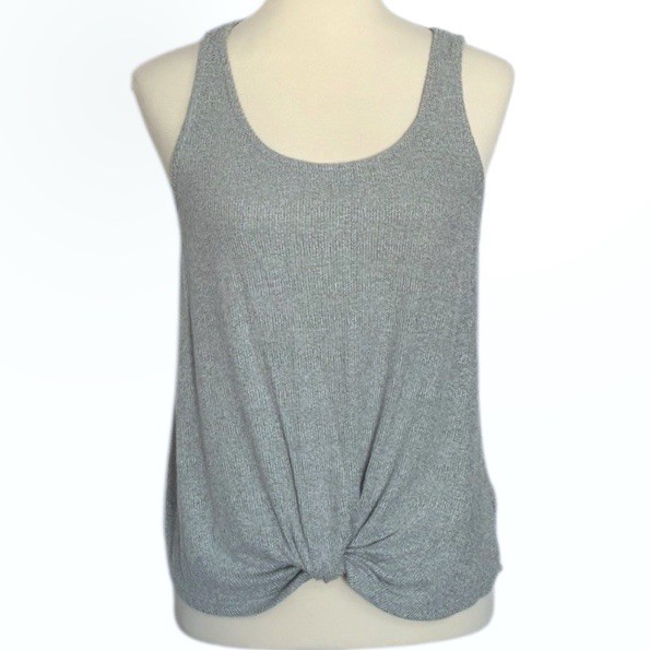 Pink Rose Women’s Twisted Knot Tank Top L - photo 2