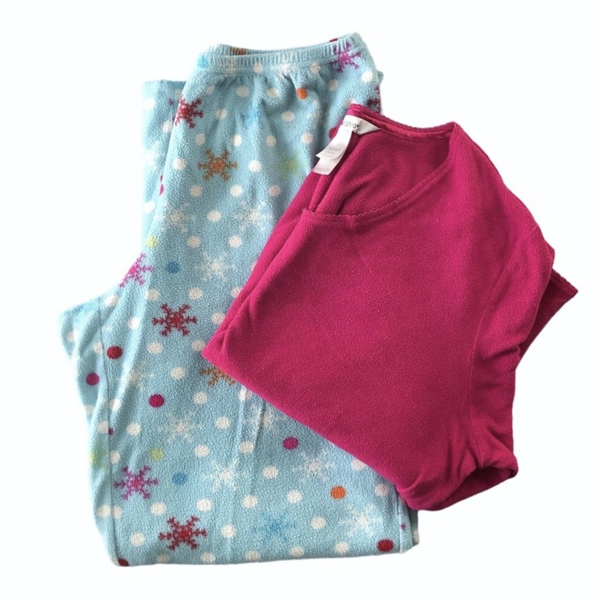 Delicates Brand Fleece Pajamas 2 Piece Set •Size XS - photo 4