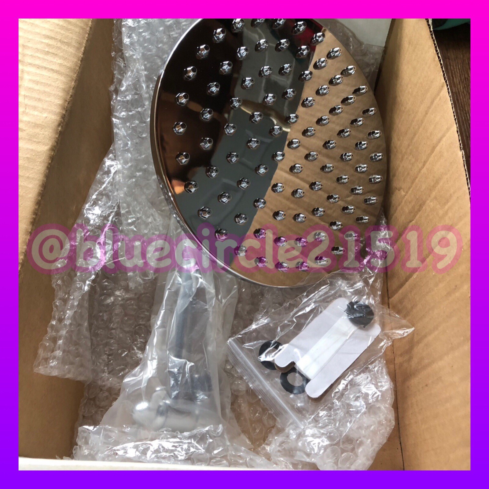 Revitalize Waterfall Shower Head Brand New in Box