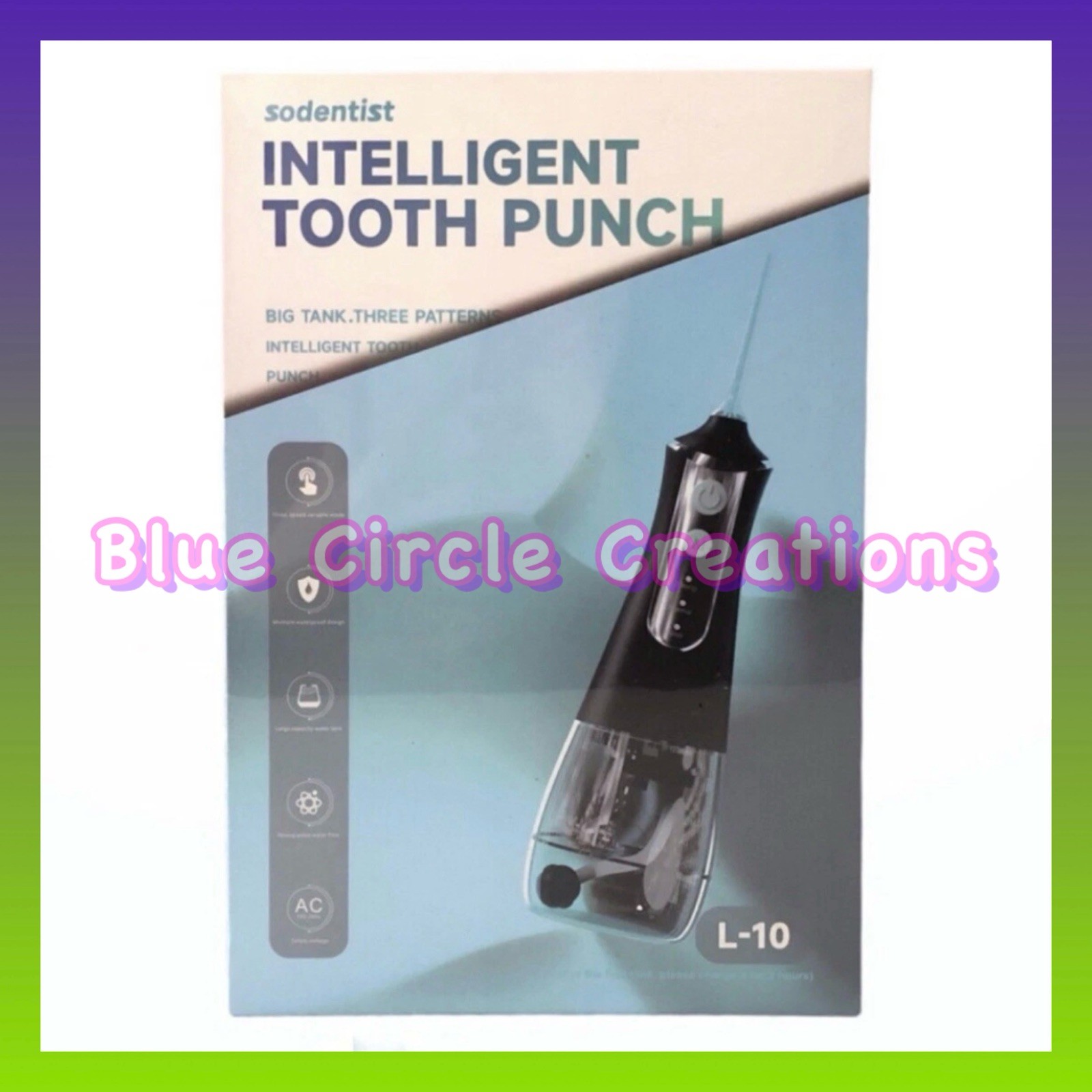 Sodentist BRAND NEW Intelligent Tooth Punch L10 Water Flosser