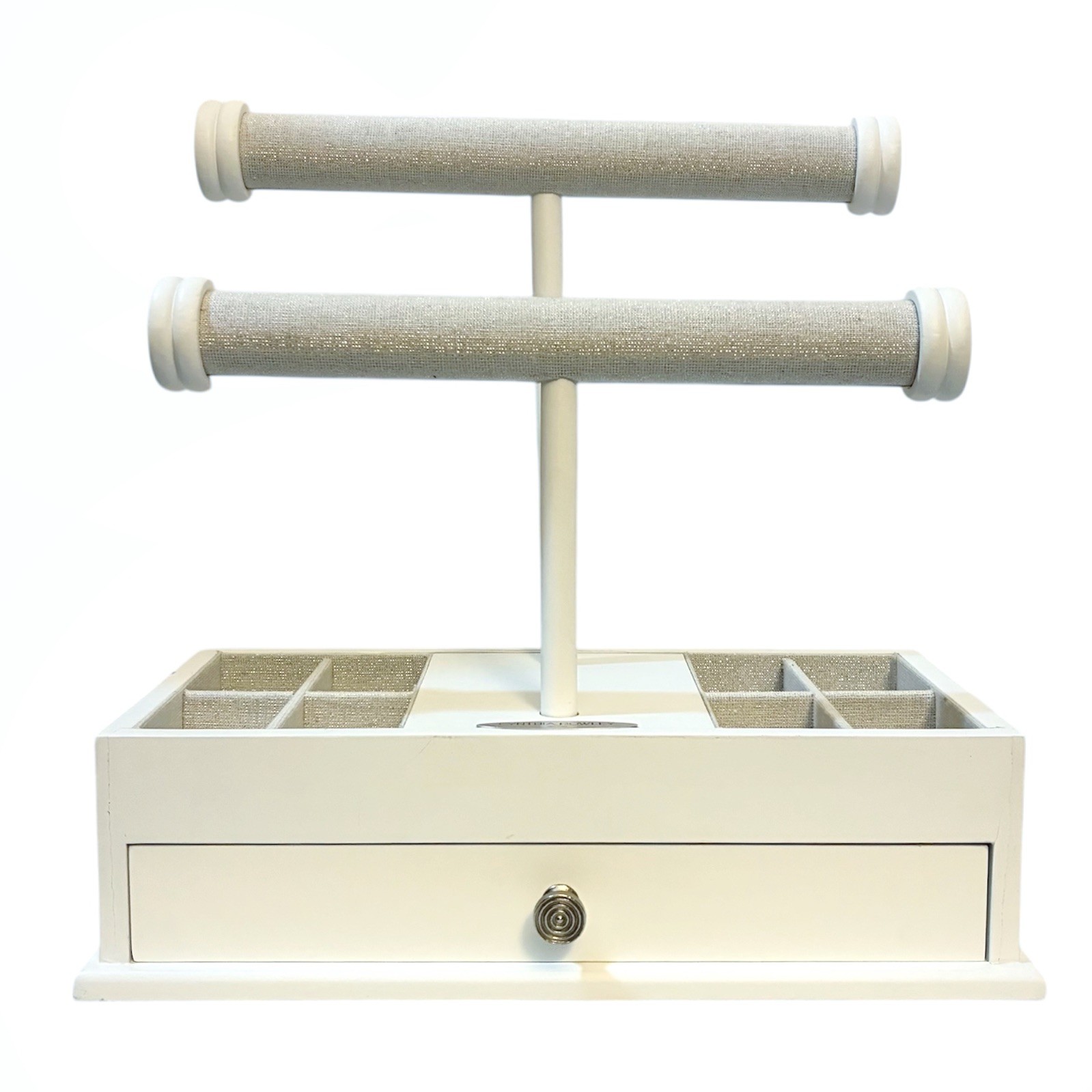 Cynthia Rowley White Wooden Jewelry Box/Organizer - photo 2