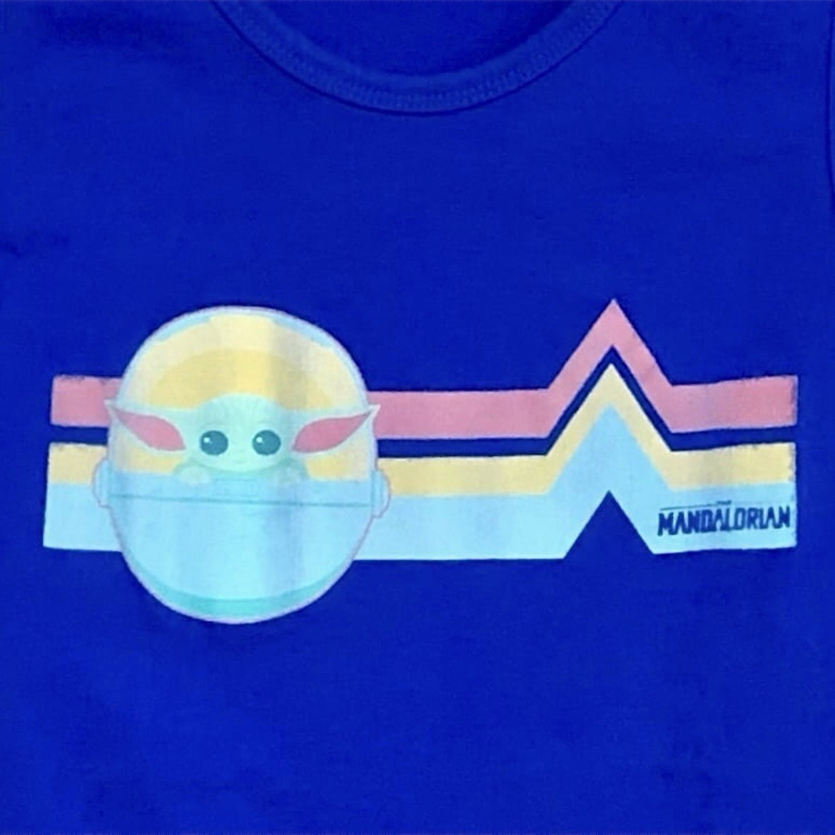 Star Wars The Mandalorian The Child Retro Tank Top Blue M - photo 5
