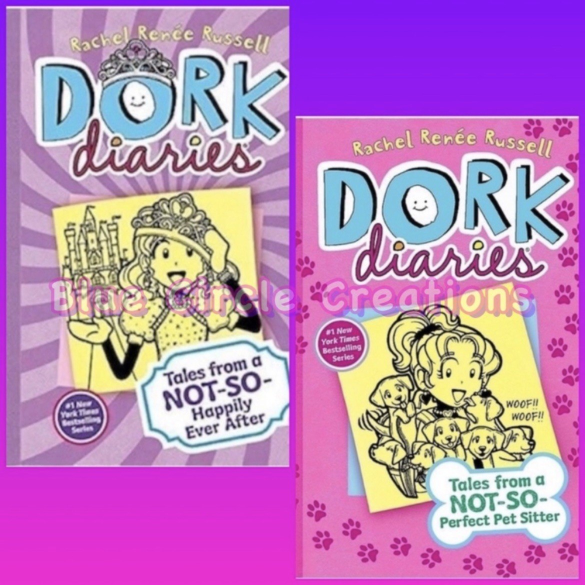 Dork Diaries Paperback Books 2 Piece Bundle