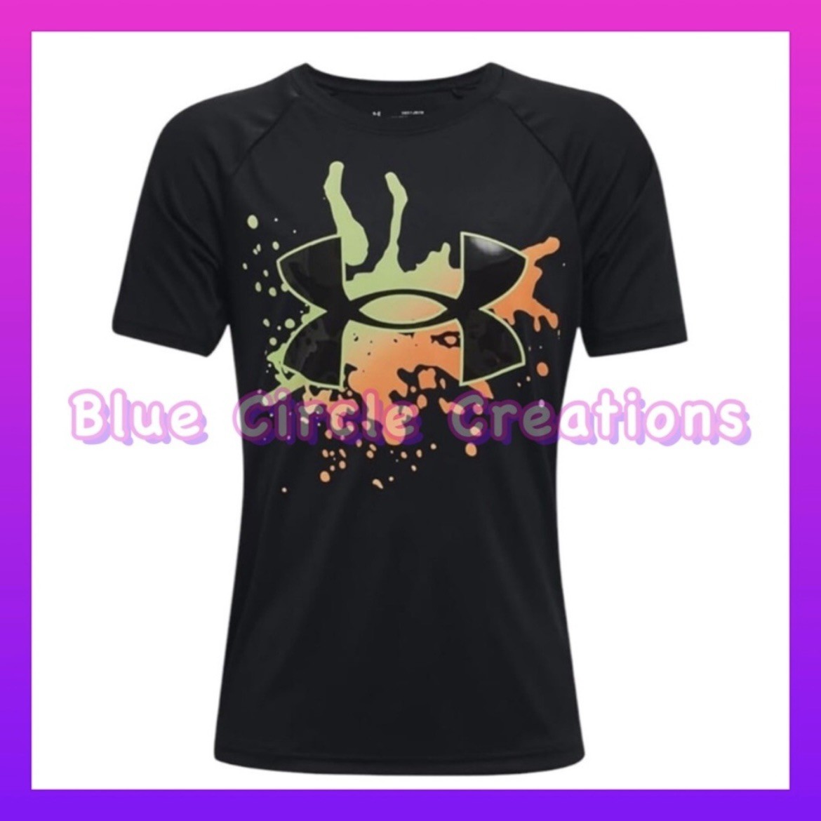 Under Armour Boys Tech Big Logo Splash T-Shirt