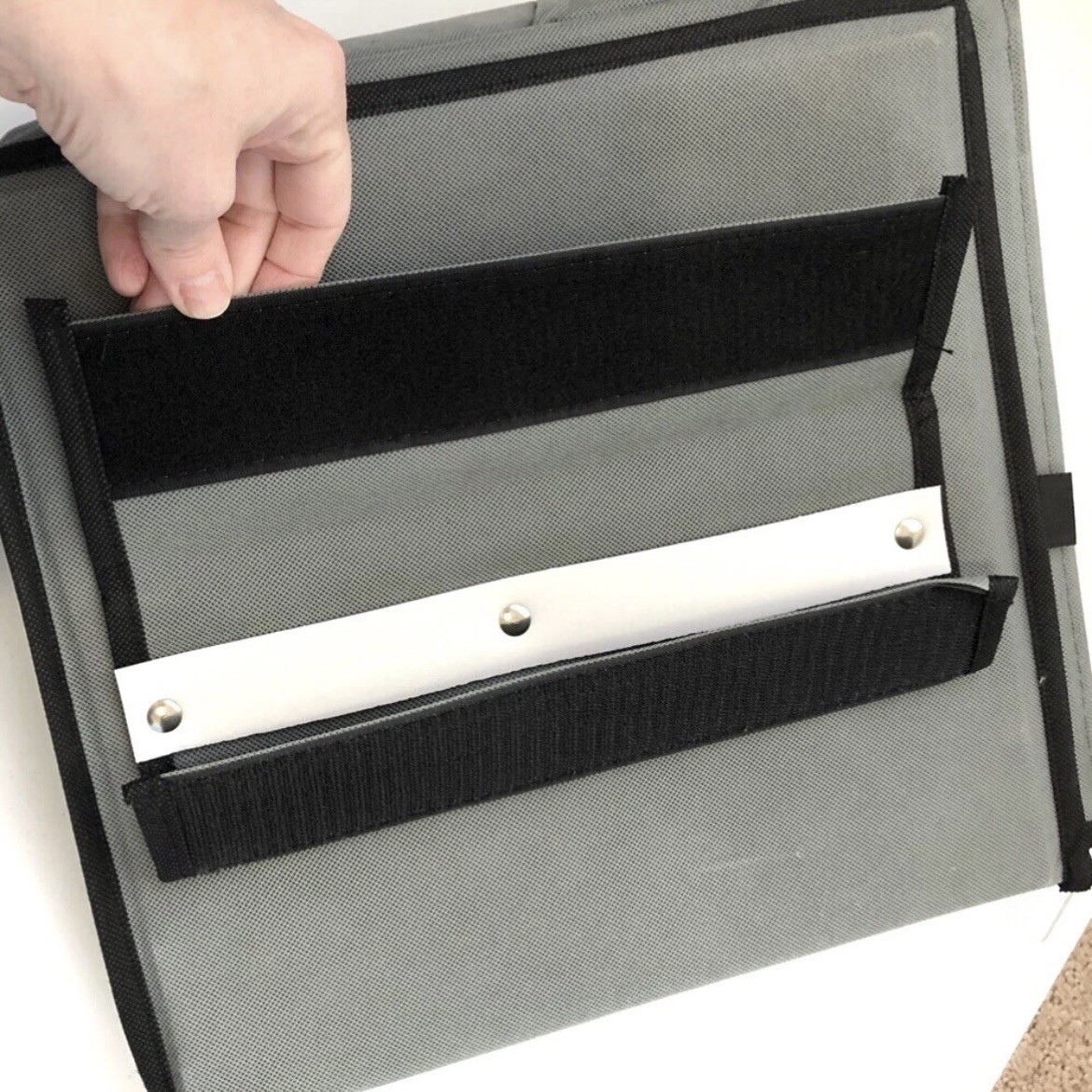 SMIRLY Hanging Closet Organizer - 6 Tier Shelves, 3 Side Pockets - photo 5