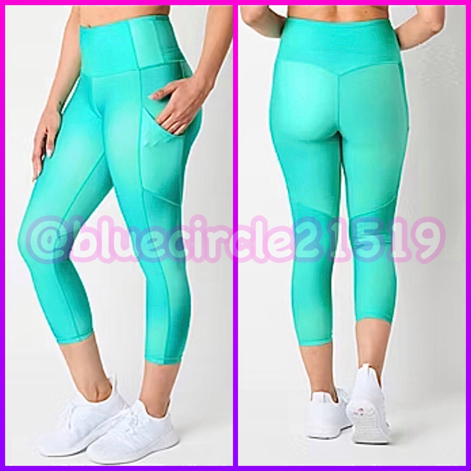 Xersion EverUltra Women's High Rise Cropped Leggings - Medium