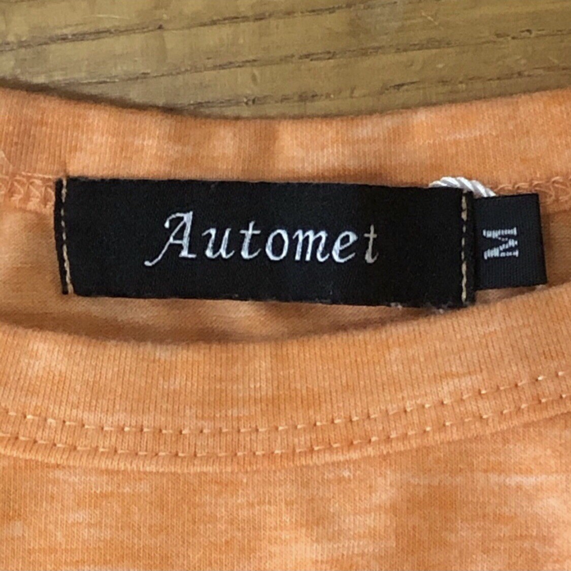 Automet Orange Long Sleeve Crewneck Top - Size M - photo 5