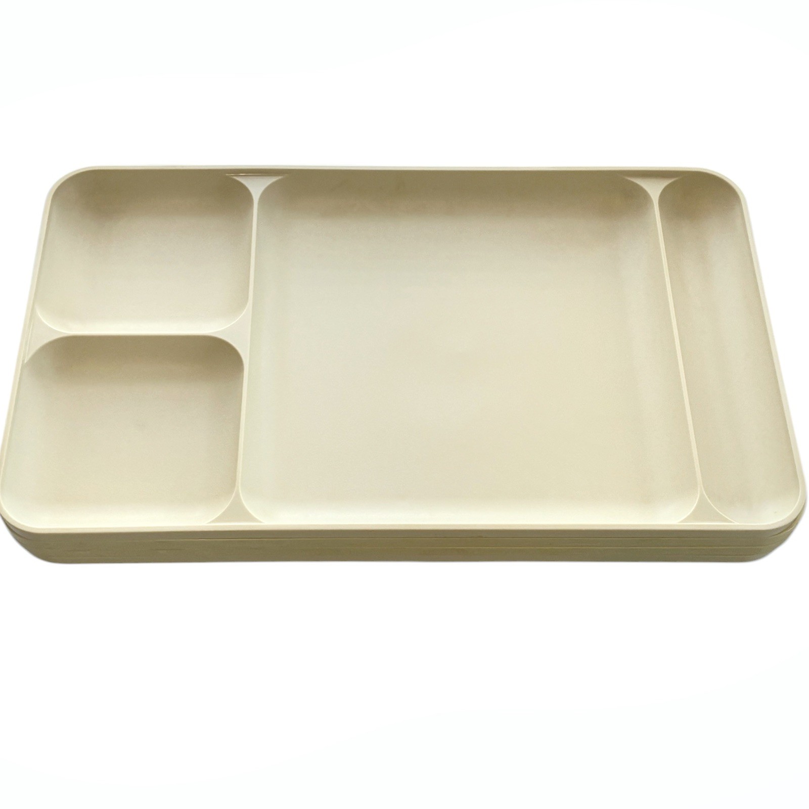 Tupperware Divided Lunch Trays Set of Four 15" x 9" - photo 5