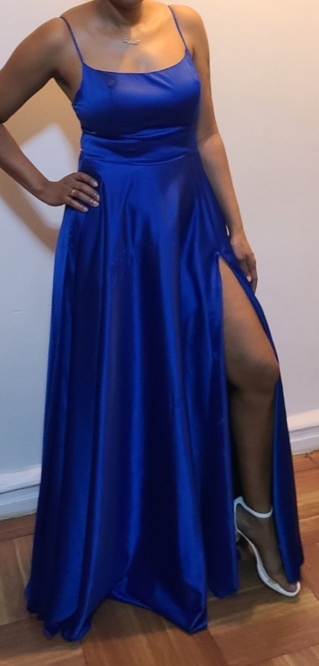 B Darlin Blue Ballgown - Size 11/12 (M/L) - photo 4