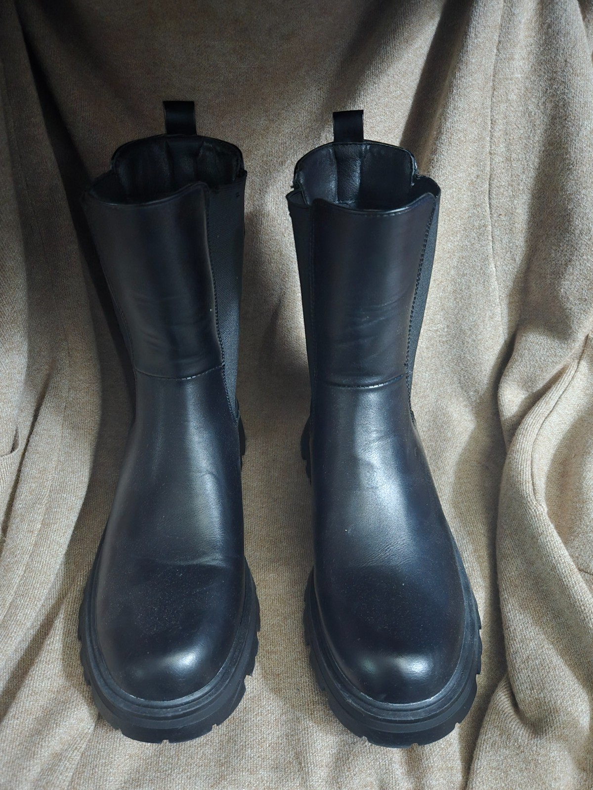 Women's Black Chelsea Boots Size 8 - New - photo 2