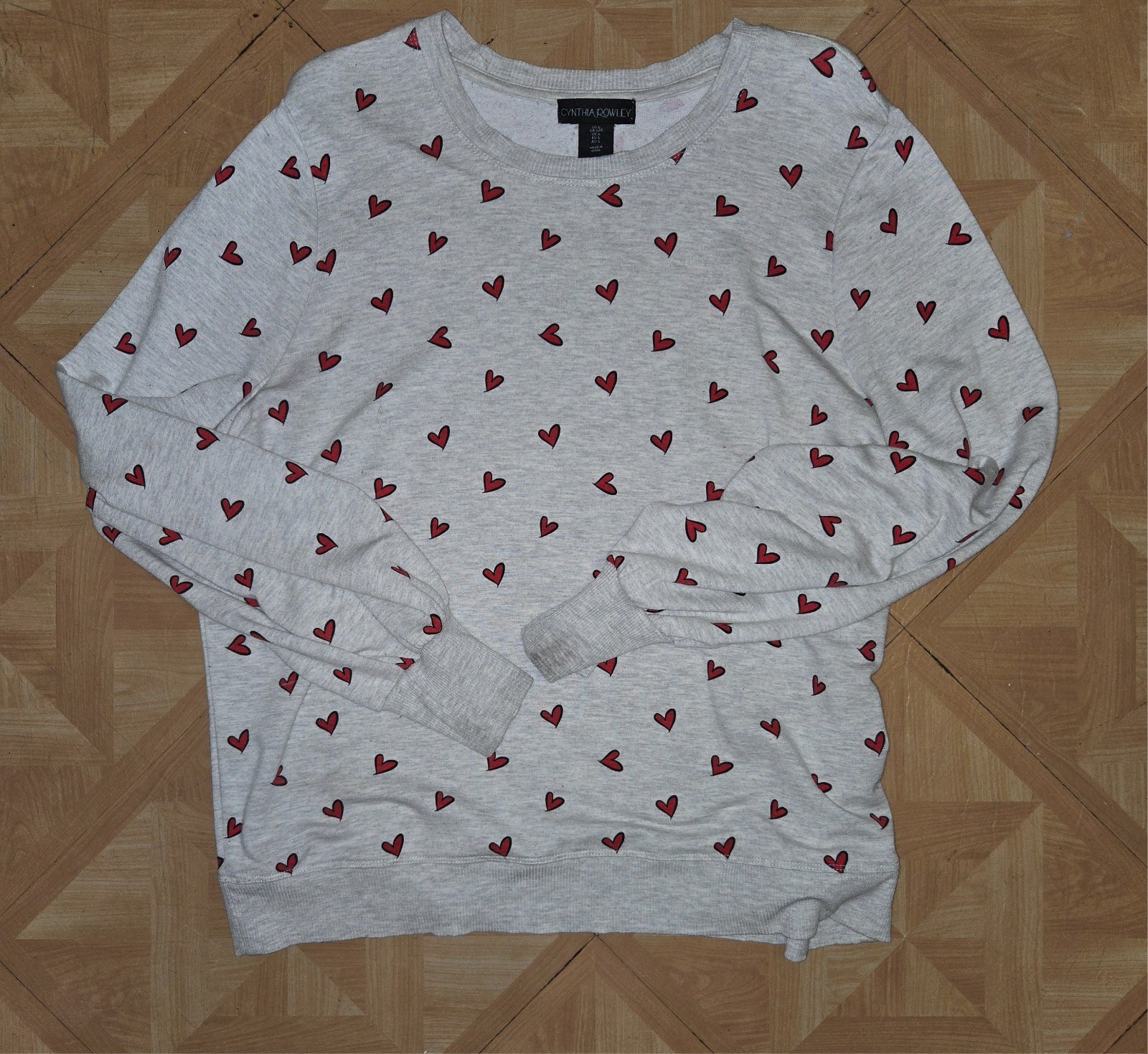 Cynthia Rowley Heart Sweater - Large - photo 3