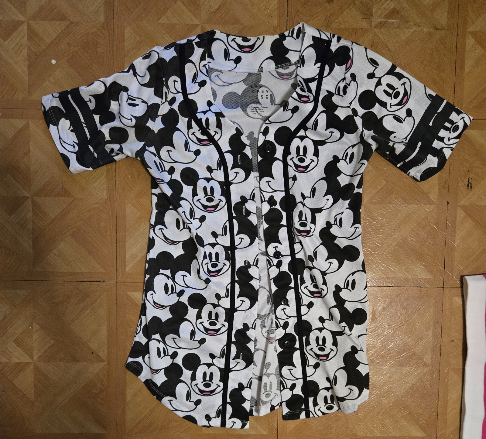 Disney Mickey Mouse Baseball Jersey - Small
