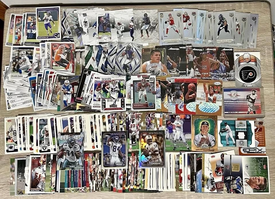 Mixed Sports Card Lot: Autos, Stars, Rookies, Inserts, Numbered