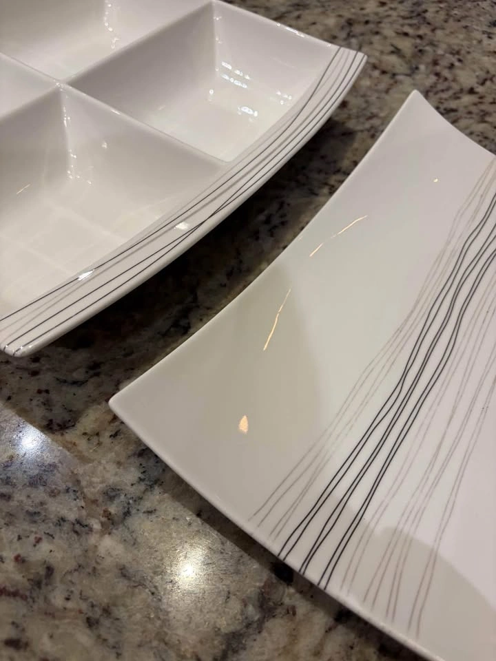 Three piece serving dish - photo 2