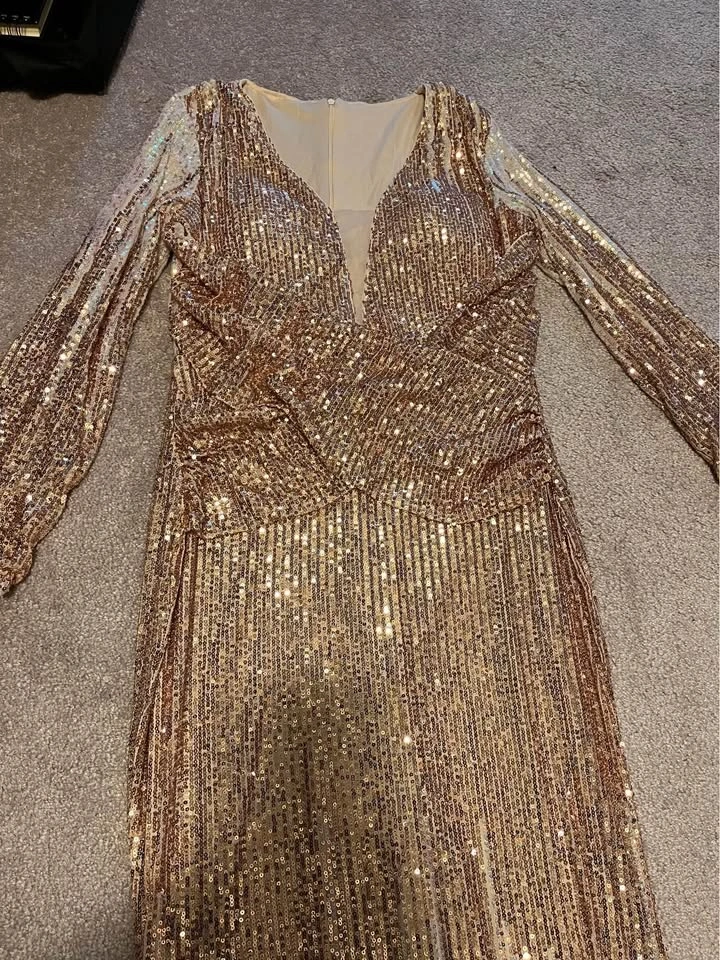 Sequin dress size 8/10 Large - photo 2