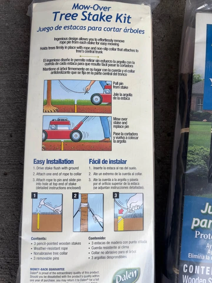 Mow over tree stake kit - photo 3
