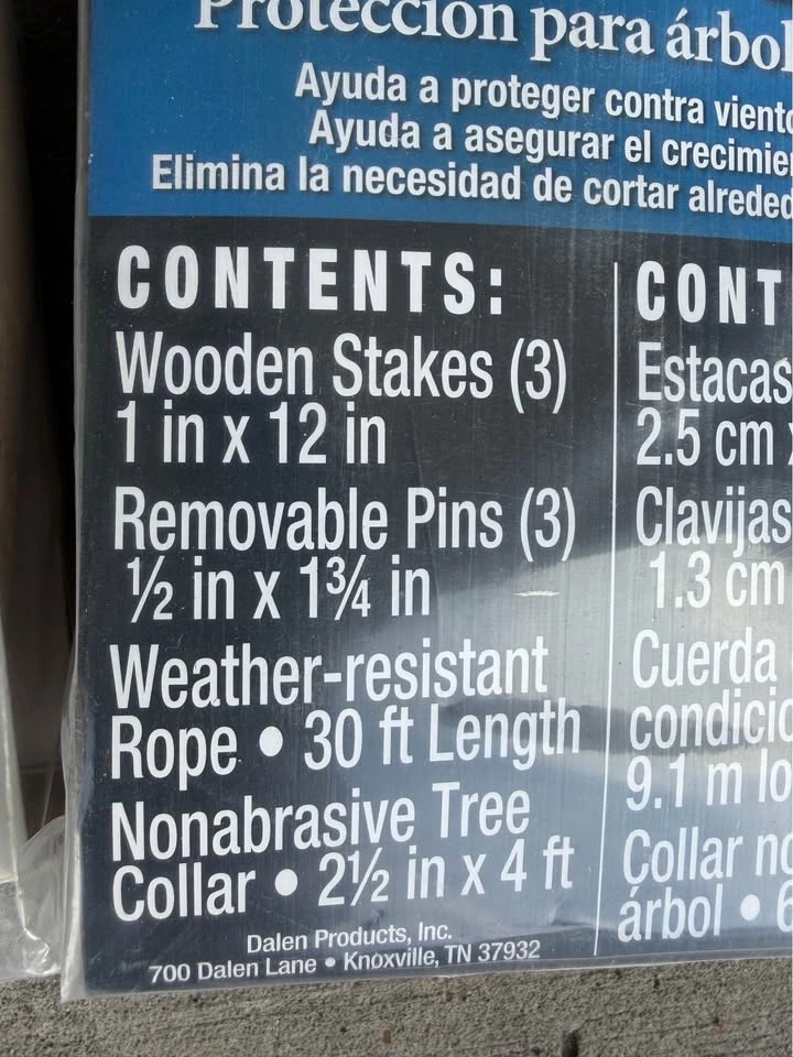 Mow over tree stake kit - photo 4