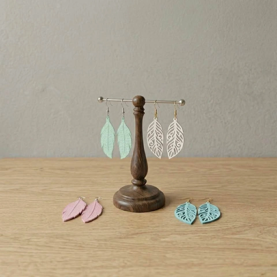 Custom 3D Printed Earrings ✨ - photo 4