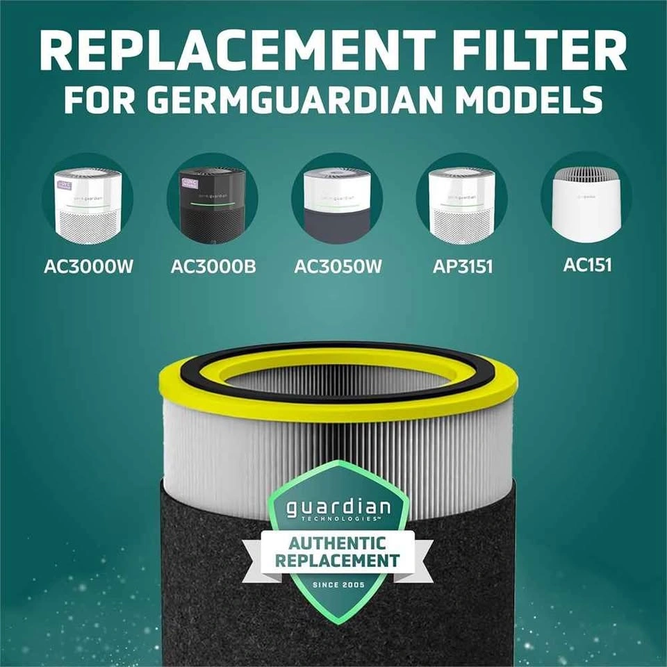 GermGuardian Filter V HEPA Pure Replacement Filter for AC3000/30 - photo 3