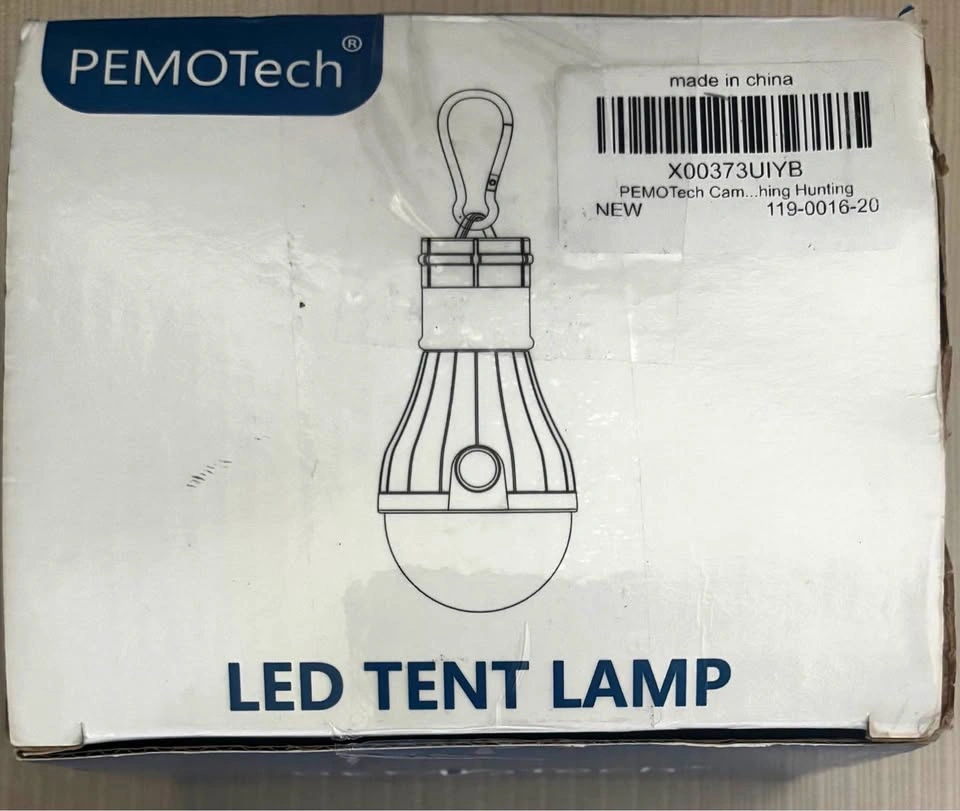 PEMOTech LED Tent Lamps – 4 Pack