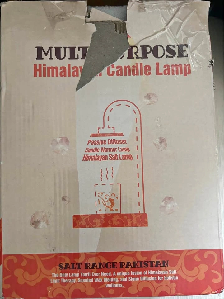 Himalayan Salt Candle Lamp