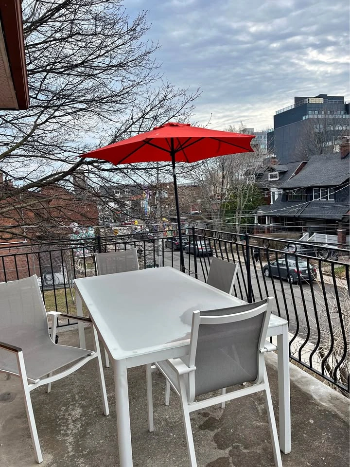 Outdoor Furniture Set with Umbrella