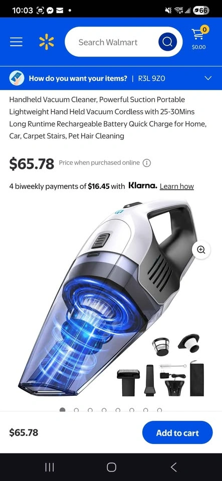 Powerful Handheld Cordless Vacuum Cleaner Portable Rechargeable - photo 2