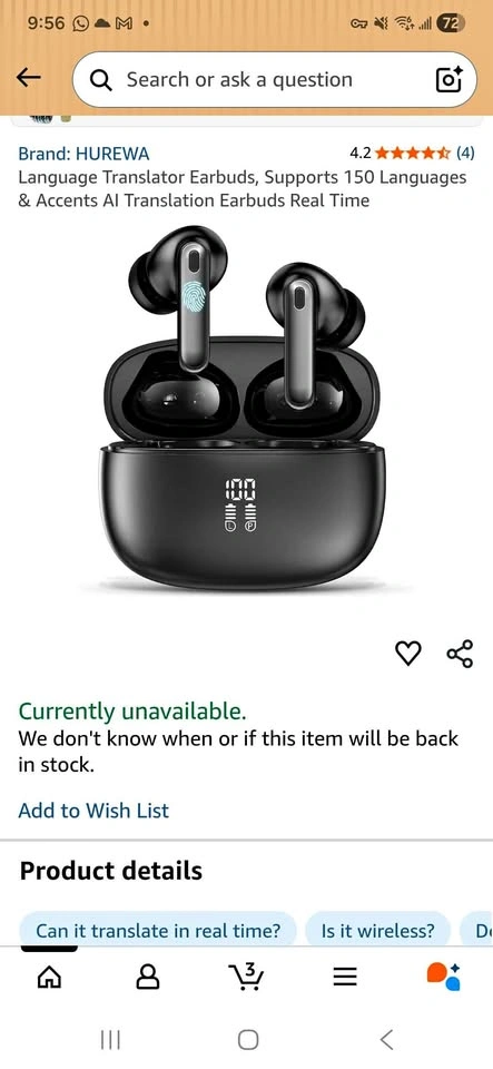 VEKJ A68 Pro Buds