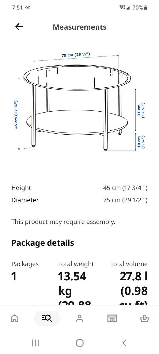 Glass Coffee Table - photo 2