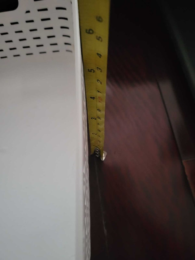 White Plastic Basket - photo 4