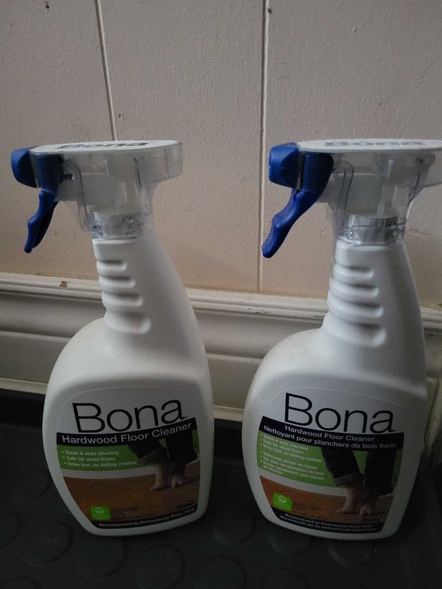 2 gently used Bona Hardwood Floor Cleaner