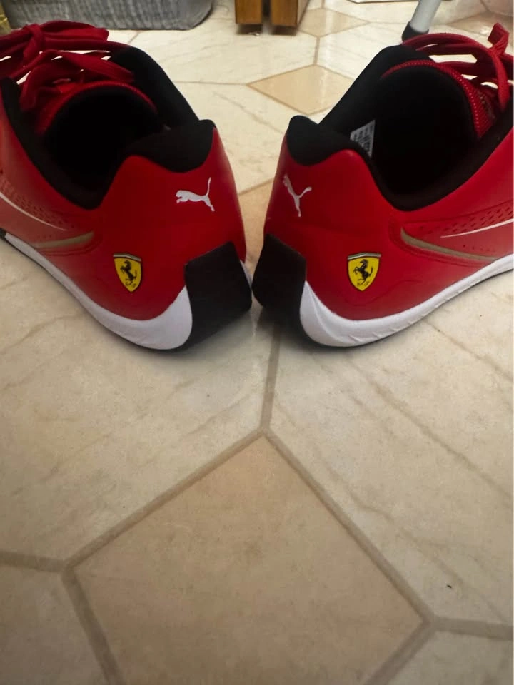 Red Puma Ferrari Drift Cat Sneakers - photo 3