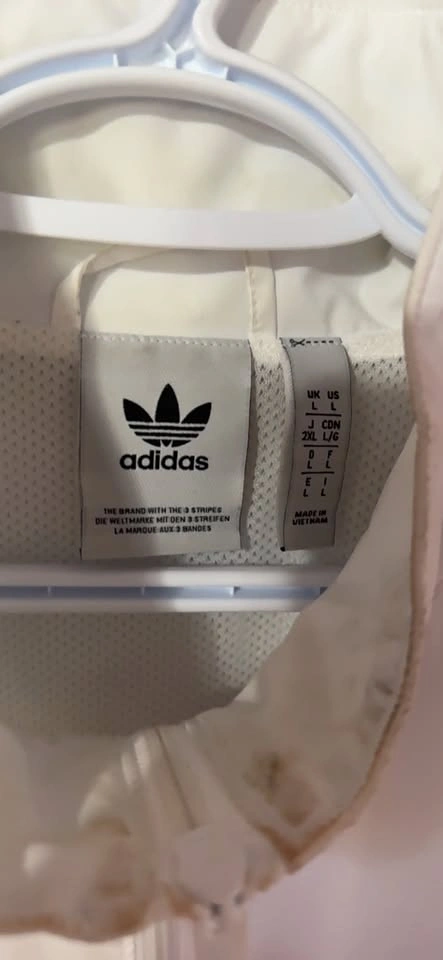 Adidas Jacket White Red Black - photo 2