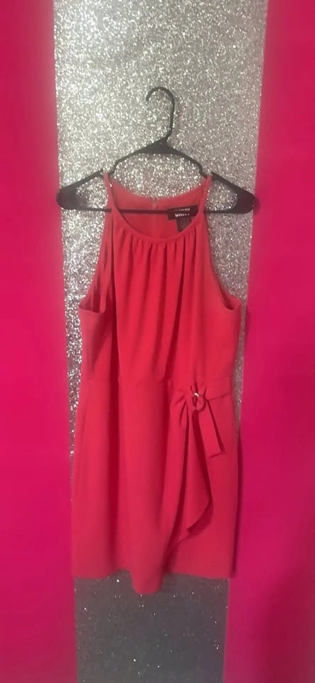 Forever 21 Red Halter Dress