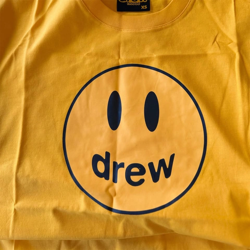 Drew House yellow smiley tee XS - photo 5