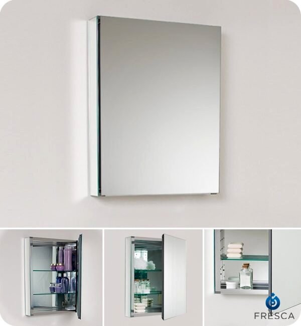 Fresca Mirrored Cabinet | Easy Install
