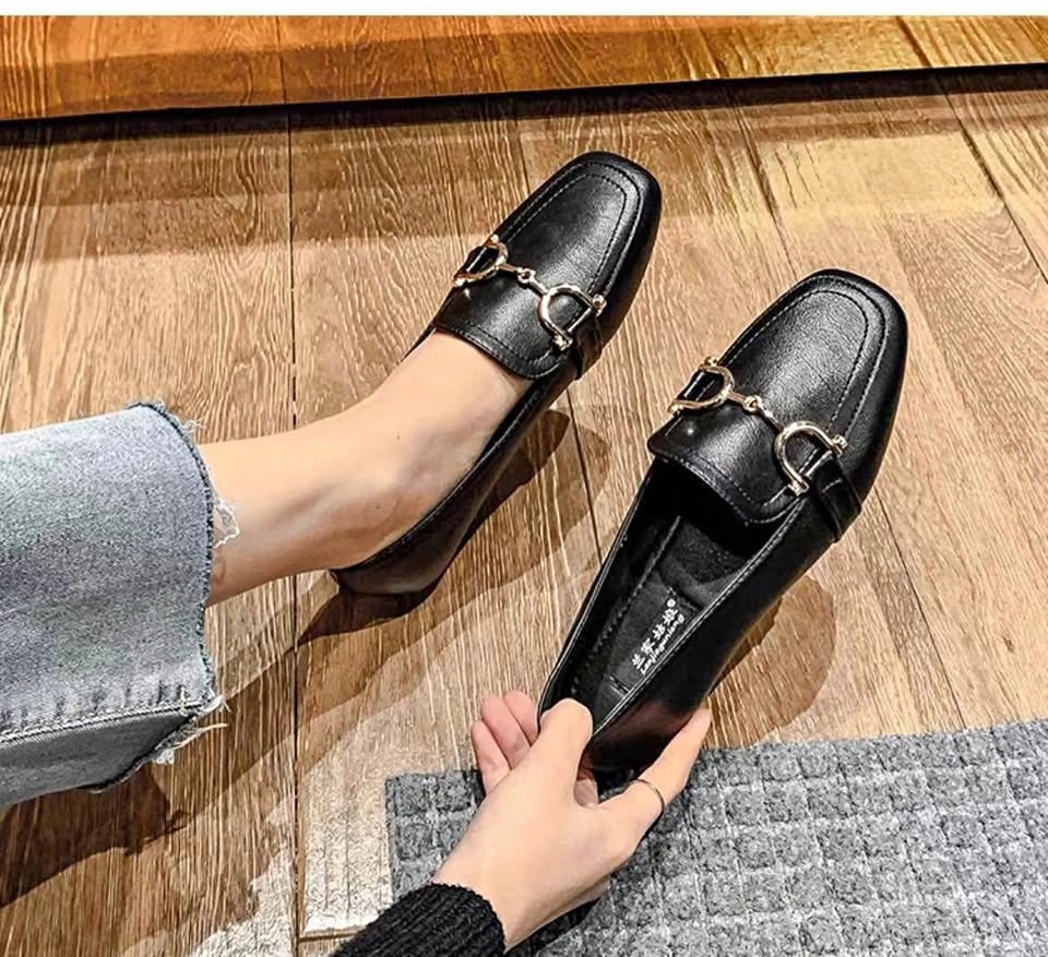 Brand New Black Leather Shoes
