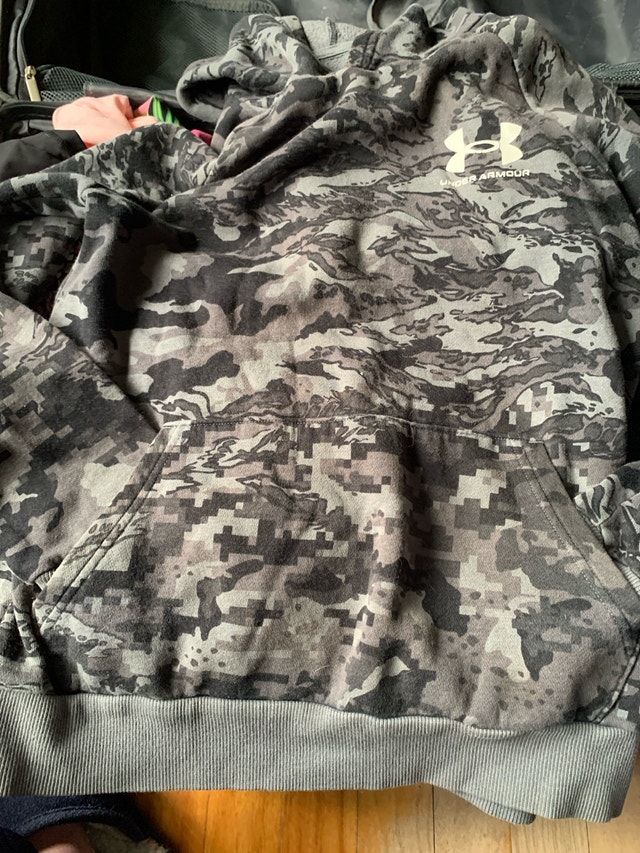 Under Armour Youth Large Camo Pullover Hoodie - photo 3
