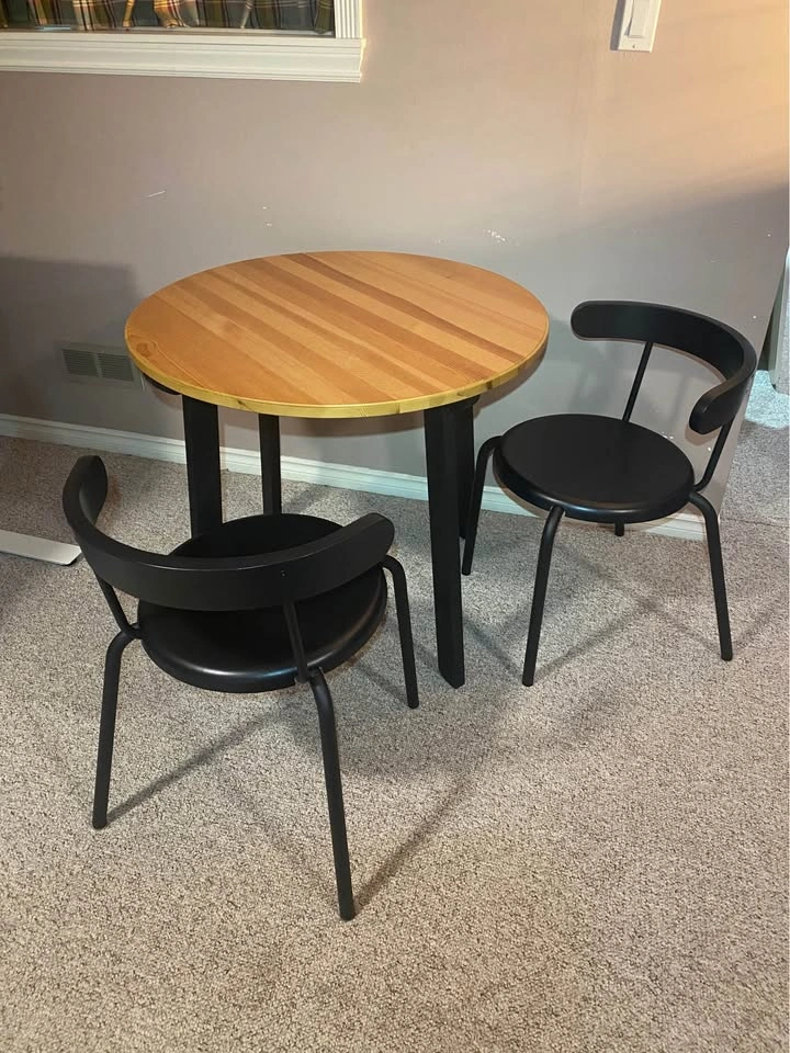 IKEA Bar Stools & Dining Table Set - photo 2