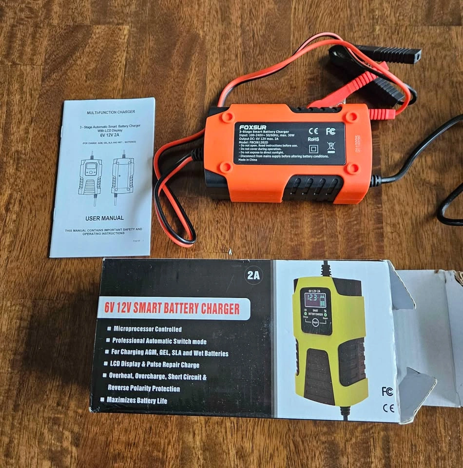NEW Smart Battery Charger (6V/12V) - CRAZY PRICE - photo 3